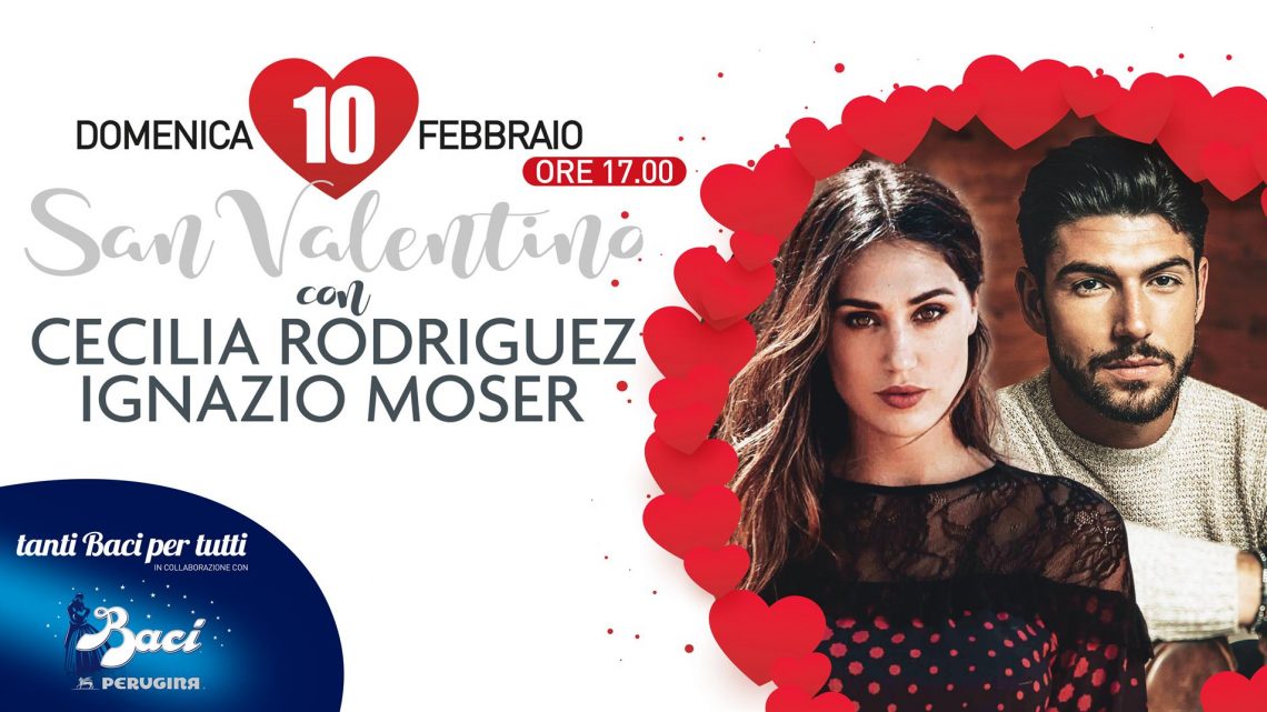 ASPETTANDO SAN VALENTINO, PIAZZAUMBRA OSPITA CECILIA RODRIGUEZ E IGNAZIO MOSER