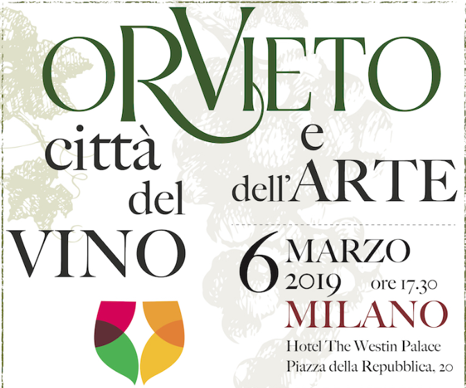 A MILANO DEGUSTAZIONE-EVENTO “ORVIETO CITTA’ DEL VINO E DELL’ARTE”.