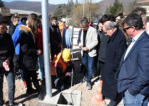 INAUGURATO A NORCIA IL CANTIERE PER LA RETE DI ACCESSO ALLA BANDA ULTRA LARGA