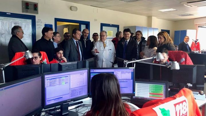 VISITA DEL SOTTOSEGRETARIO COLETTO AGLI OSPEDALI DI PERUGIA E FOLIGNO.