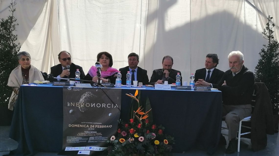 A NERO NORCIA SI È PARLATO DELLE NOVITÀ DELLA FISCALITÀ LEGATA AL TARTUFO