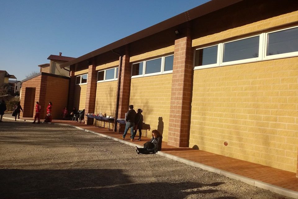 INAUGURATA A PACIANO NUOVA PALESTRA COMUNALE FINANZIATA DALLA REGIONE.