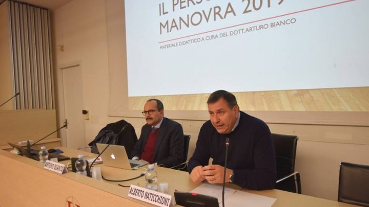PERSONALE P.A. DOPO LEGGE DI BILANCIO; CORSO A VILLA UMBRA.