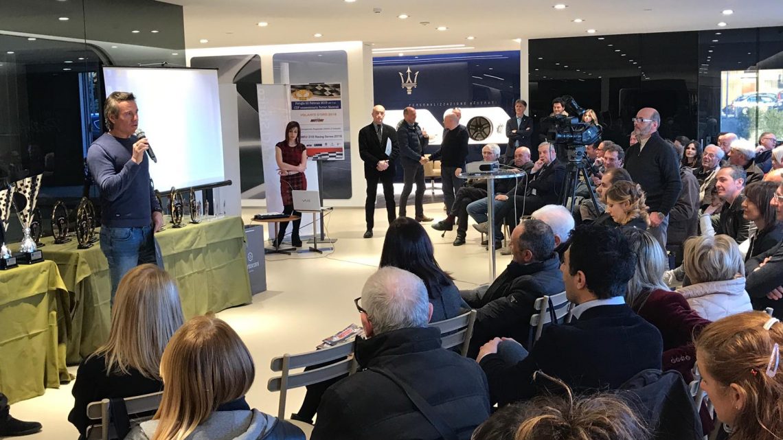 MOTORSPORT: PREMIATI I ‘VOLANTI D’ORO DI LINEA MOTORI’, OSPITE JIMMY GHIONE