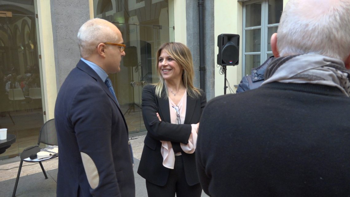 IL SOTTOSEGRETARIO NICOLA MOLTENI IN APPOGGIO A ROBERTA TARDANI