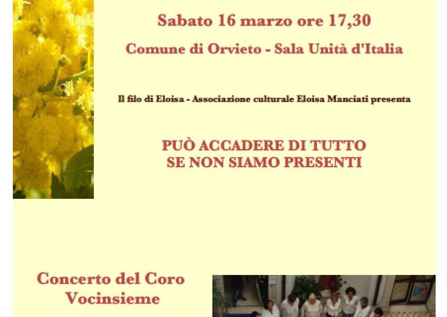 CONCERTO CORO VOCINSIEME DELLA CASA DELLE DONNE DI TERNI
