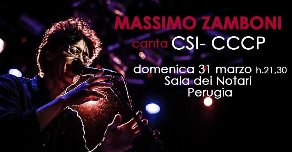“ONDA IMPROVVISA DI CALORE”, MASSIMO ZAMBONI CANTA CCCP E CSI