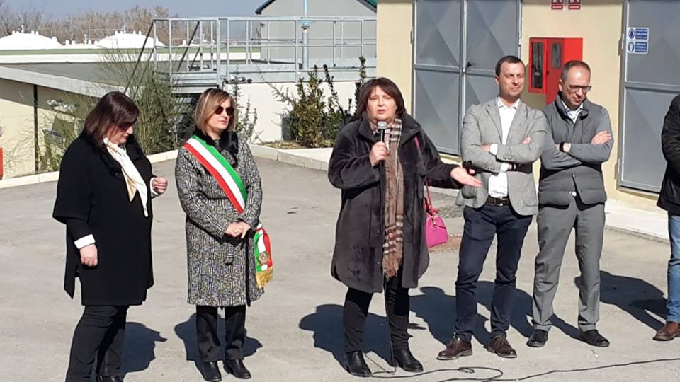 INAUGURATO POTABILIZZATORE CITERNA DA ASSESSORE CECCHINI.