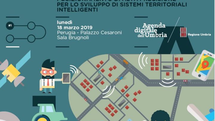 AGENDA DIGITALE, LUNEDI’ 18 INCONTRO SU EVOLUZIONE RETE GPS-UMBRIA