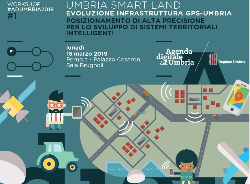 AGENDA DIGITALE, LUNEDI’ 18 INCONTRO SU EVOLUZIONE RETE GPS-UMBRIA