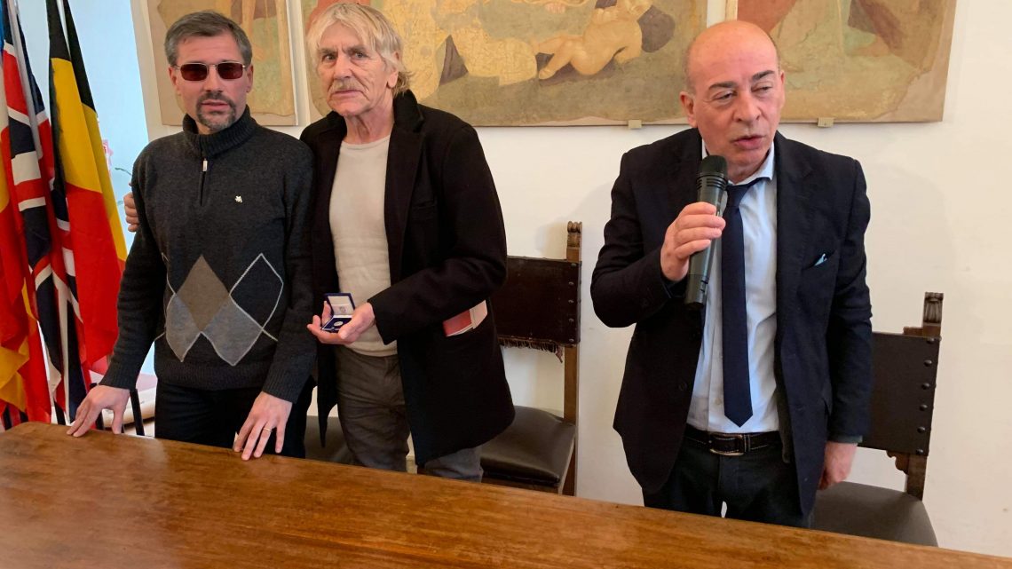 BAIOCCO D’ARGENTO “CON IL CUORE” ALL’ATLETA LAMBERTO BORANGA