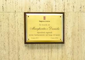 DOMANI CERIMONIA A RICORDO DI MARGHERITA PECCATI E DANIELA CRISPOLTI