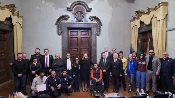 A PALAZZO DONINI GLI AMBASCIATORI DELLO SPORT PER L’UMBRIA