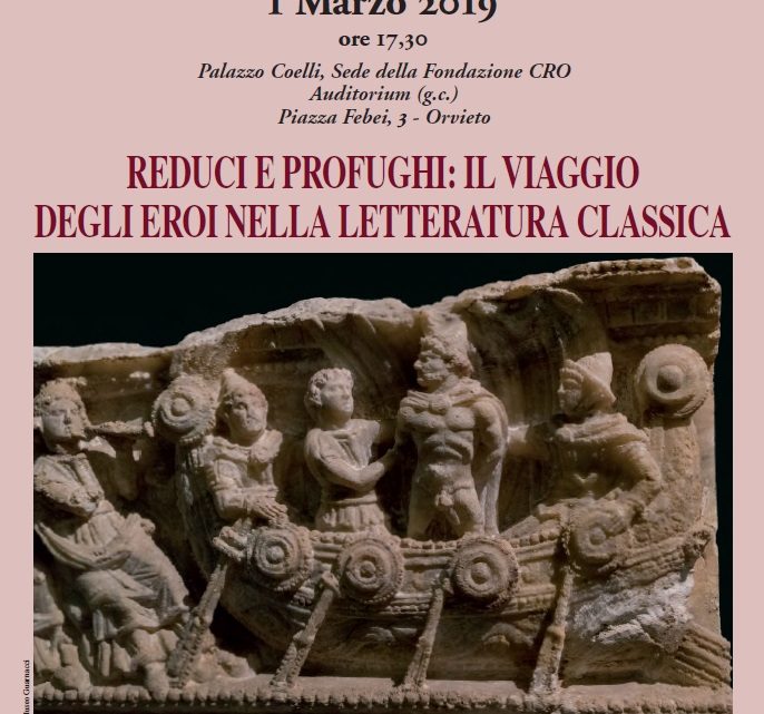 CONFERENZA ISAO “REDUCI E PROFUGHI: IL VIAGGIO DEGLI EROI NELLA LETTERATURA CLASSICA”