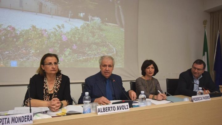 VILLA UMBRA, INTERVENUTO OGGI ALBERTO AVOLI, PROCURATORE GENERALE PRESSO LA CORTE DEI CONTI
