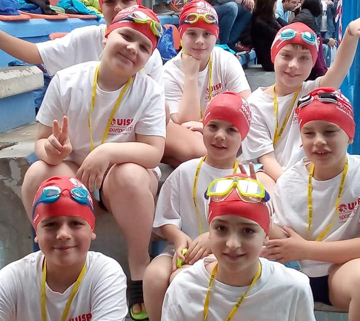 GRANDE SUCCESSO DEL NUOTO PROPAGANDA ORVIETANO AD ORTE