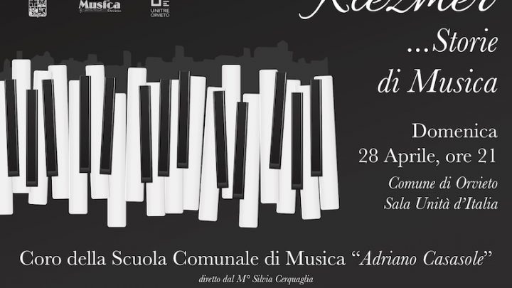 AL PALAZZO COMUNALE CONCERTO DEL CORO “CITTA’ DI ORVIETO” DELLA SCUOLA DI MUSICA ISPIRATO ALLA MUSICA KLEZMER