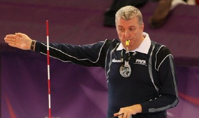 ARBITRO DI VOLLEY DA GUINNESS, SIMONE SANTI DIRIGERÀ NOVARA-CONEGLIANO