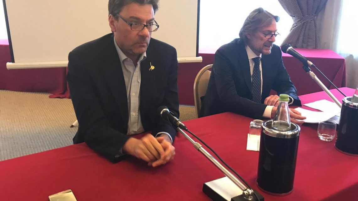 AMMINISTRATIVE: IL SOTTOSEGRETARIO GIORGETTI A CONFRONTO  CON GLI IMPRENDITORI UMBRI