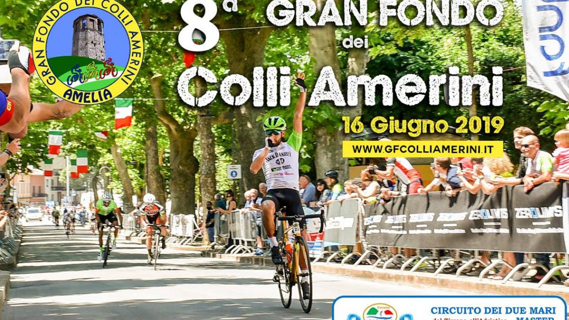 GRANFONDO DEI COLLI AMERINI: IN ARRIVO AD AMELIA L’OTTAVA EDIZIONE
