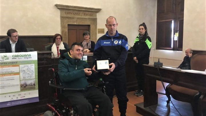 NARNI, OGGI CHIUSURA DUE GIORNI CAROVANA DELLO SPORT INTEGRATO
