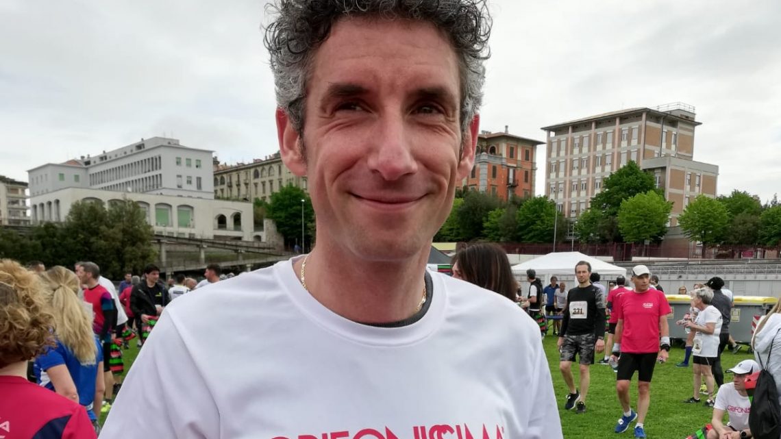 DOMENICO CANTARINI CAMPIONE NAZIONALE DI PODISMO  PER GIORNALISTI