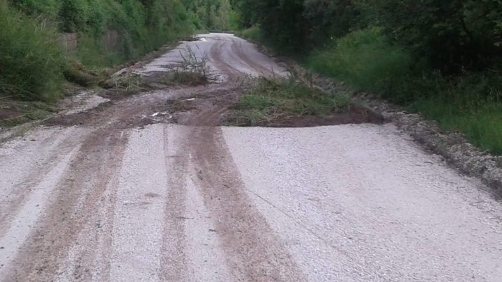 MALTEMPO, SQUADRE PROVINCIA MOBILITATE SU STRADE TRA PORCHIANO DEL MONTE, ATTIGLIANO E LUGNANO IN TEVERINA: RACCOMANDATA A AUTOMOBILISTI MASSIMA PRUDENZA