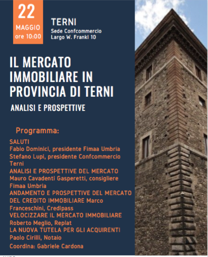 IL MERCATO IMMOBILIARE NELLA PROVINCIA DI TERNI, ANALISI E PROSPETTIVE.