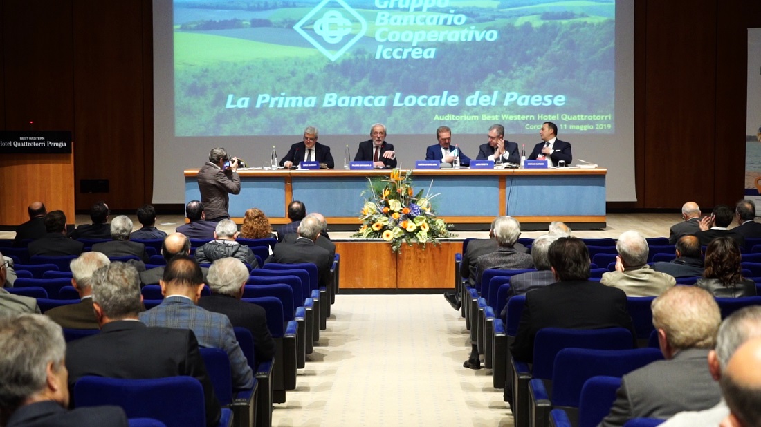 FINANZA, BCC UMBRIA CHIUDE IL 2018 CON UN UTILE DI 3,1 MILIONI DI EURO