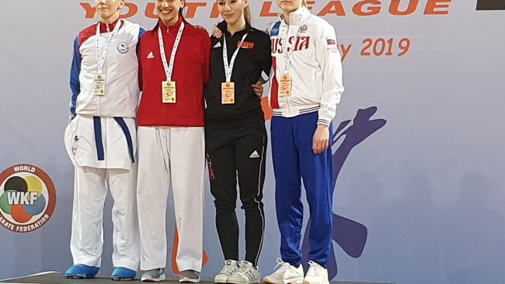 OTTIMA PROVA DI ANITA PAZZAGLIA ALLA COPPA DEL MONDO GIOVANILE WORLD KARATE FEGATINO K1 A CIPRO.