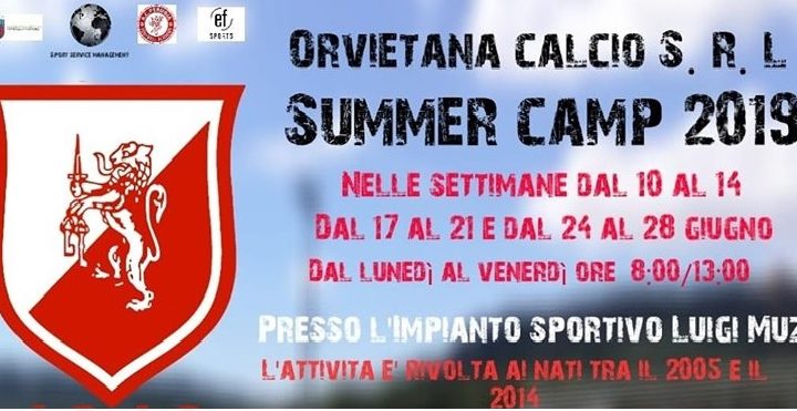 APERTE LE ISCRIZIONI PER IL SUMMER CAMP DI GIUGNO 2019