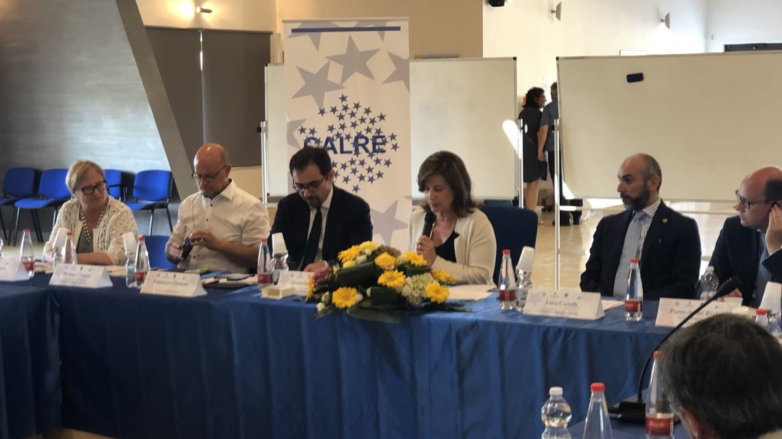 CALRE: A VENTOTENE CONFERENZA DEI PRESIDENTI ASSEMBLEE LEGISLATIVE REGIONALI D’EUROPA PRESIEDUTA DA DONATELLA PORZI – L’INTERVENTO DEL PRESIDENTE DEL PARLAMENTO EUROPEO, ANTONIO TAJANI