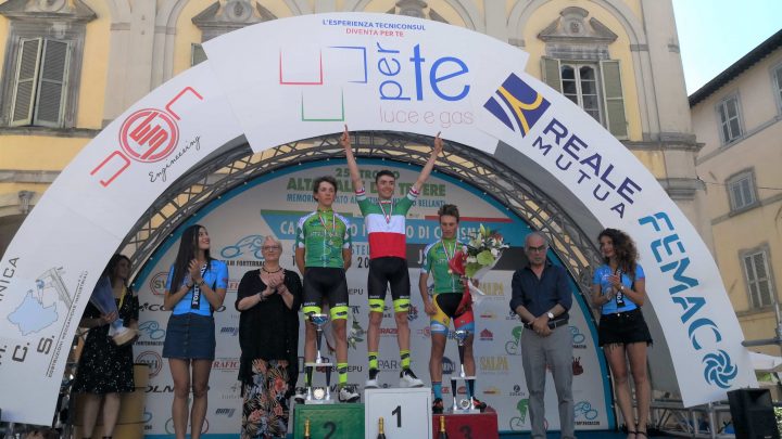 CAMPIONATO ITALIANO JUNIORES: IL CR UMBRIA FESTEGGIA IL TRICOLORE
