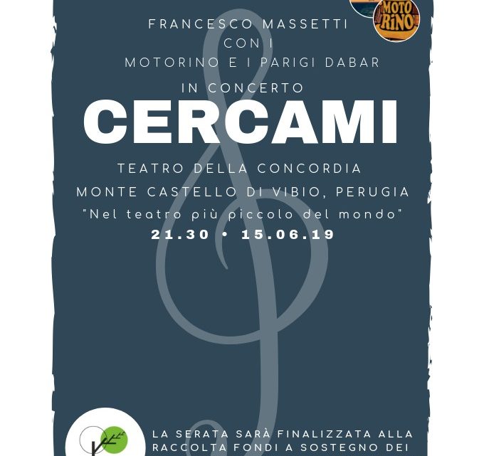 MOTORINO BAND E PARIGI DABAR IN CONCERTO PER L’AUCC