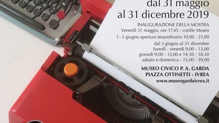 ANCHE L’ARCHIVIO PIER GIORNO MAOLONI DI ORVIETO ALLA MOSTRA “PICCOLI TASTI, GRANDI FIRME – L’EPOCA D’ORO DEL GIORNALISMO ITALIANO” AL MUSEO CIVICO DI IVREA