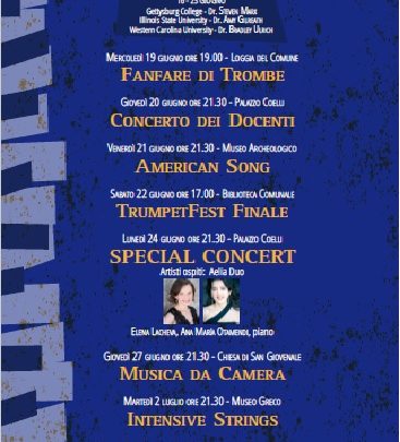 AL VIA LA 26^ EDIZIONE DI “ORVIETO MUSICA” FINO AL PROSSIMO 7 LUGLIO