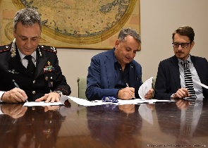 PRESÌDI TERRITORIALI DELL’ARMA, FIRMATO IL PROTOCOLLO INTESA FRA REGIONE, COMANDO LEGIONE CARABINIERI E PROVVEDITORATO OPERE PUBBLICHE