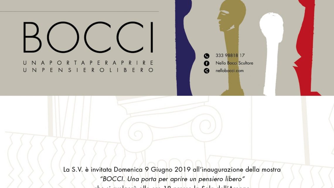A GUBBIO IL 9 GIUGNO INAUGURA LA PRIMA RETROSPETTIVA DEDICATA ALL’ARTISTA NELLO BOCCI