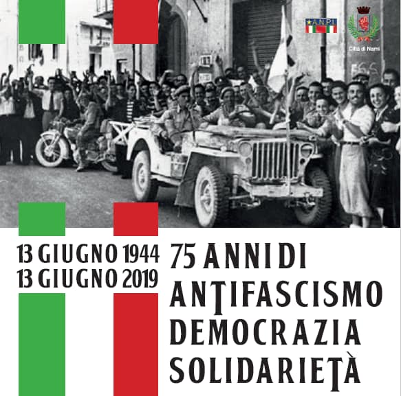 NARNI, DOMANI CITTÀ CELEBRA LIBERAZIONE DA NAZIFASCISMO: CORONE PER MARIVITTORI E ROTINI