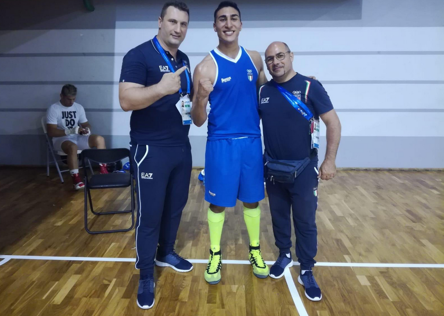 GIOCHI EUROPEI MINSK 2019: MOUHIIDINE PASSA AGLI 8° 91 KG, OUT RUSSO NEI +91 KG #ITABOXING