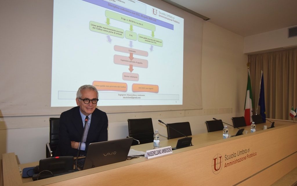 VILLA UMBRA, OGGI SEMINARIO SUGLI APPALTI; SI TERRÀ IL 25 GIUGNO IL CORSO SULLE NOVITÀ DELLO “SBLOCCA–CANTIERI”