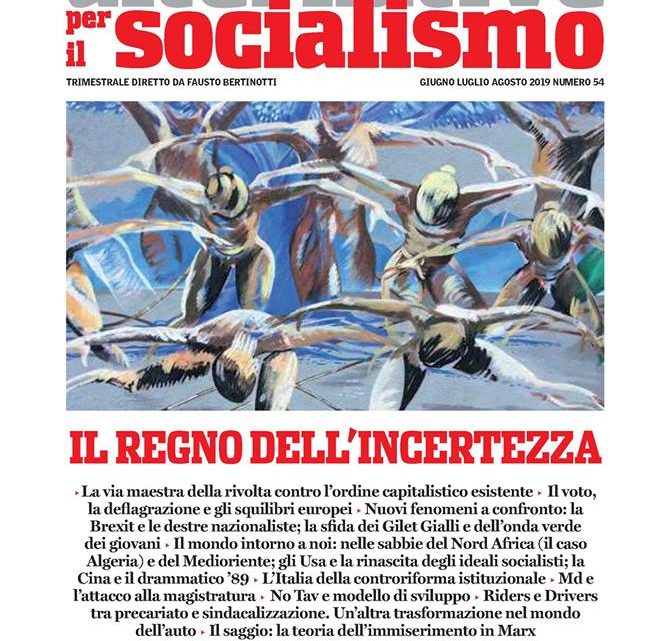 PRESENTAZIONE DEL NUOVO NUMERO DELLA RIVISTA ALTERNATIVE PER IL SOCIALISMO