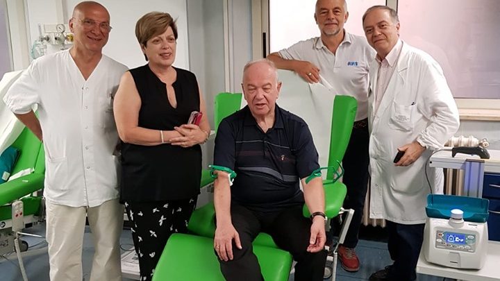 166 DONAZIONI DI SANGUE PER IL PRESIDENTE MAURO TOSI:“PASSO IL TESTIMONE AI GIOVANI”