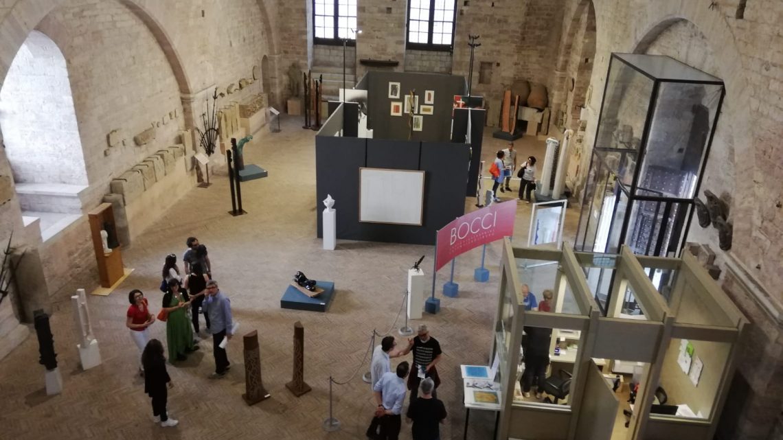 PROROGATA FINO AL 25 AGOSTO LA MOSTRA DI ARTE CONTEMPORANEA DEDICATA A NELLO BOCCI ALLESTITA A GUBBIO