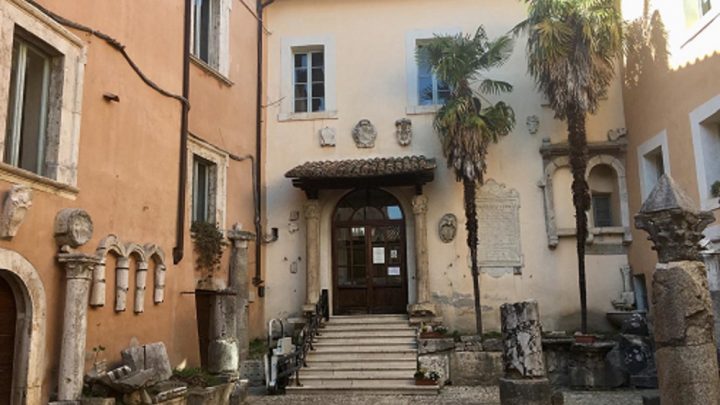 AMELIA, UNIVERSITÀ VITERBO RESTAURA REPERTI CORTILE PALAZZO DEL COMUNE
