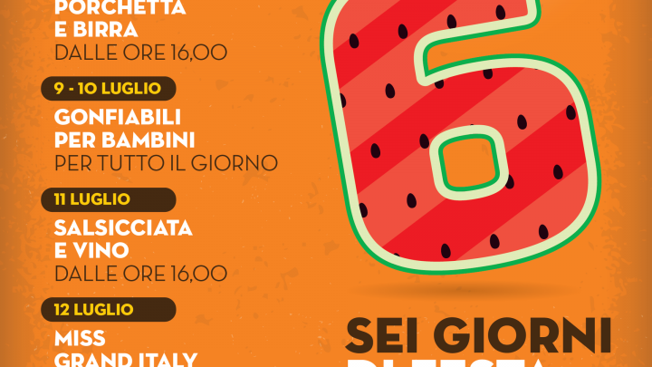 ASSISI, IL CENTRO COMMERCIALE LE CAVE FESTEGGIA 6 ANNI CON I CLIENTI