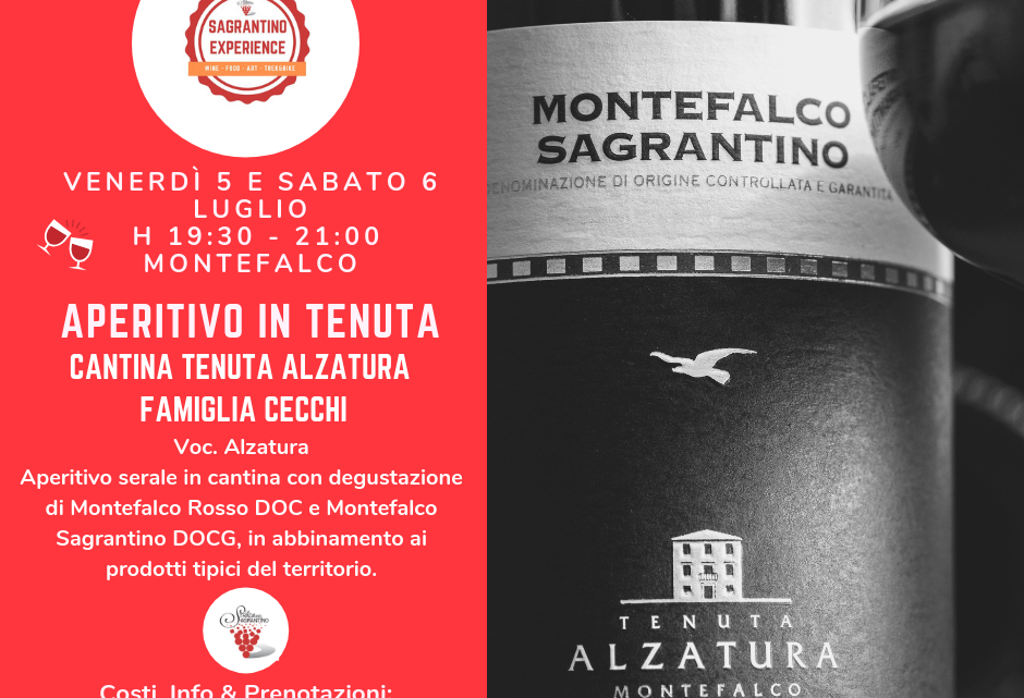 PER SAGRANTINO EXPERIENCE, ARTE, VISITE E APERITIVO IN CANTINA A MONTEFALCO