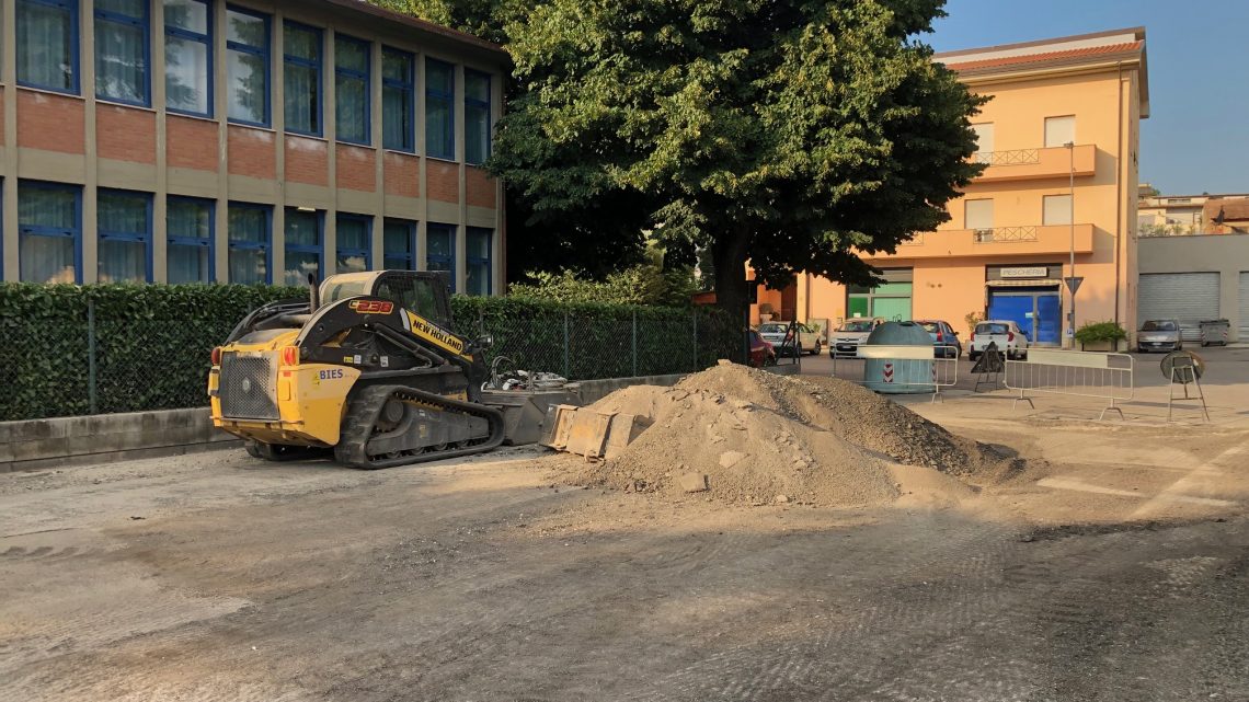 DA OGGI LAVORI IN VIA DEL TORRIONE  E PIAZZA MARTIN LUTHER KING