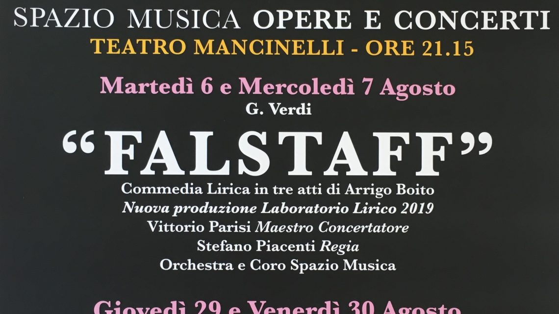 “RIGOLETTO” DI GIUSEPPE VERDI  GIOVEDÌ 29 E VENERDÌ 30 AGOSTO   ORE 21.15 – ORVIETO – TEATRO MANCINELLI