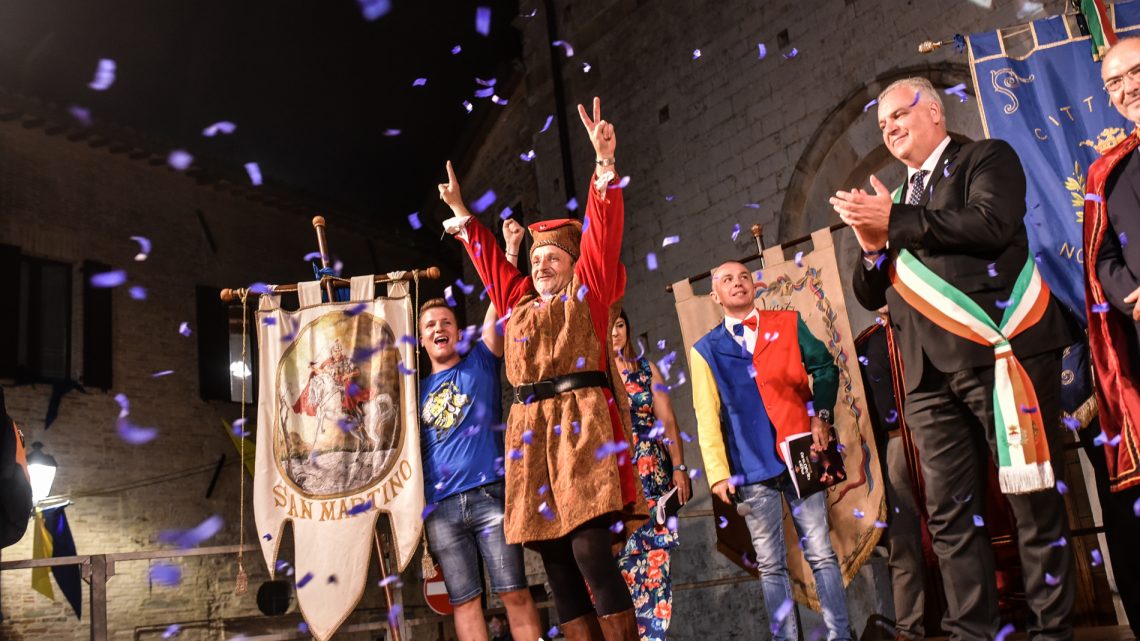 BORGO SAN MARTINO VINCE IL PALIO 2019   I GIALLOBLÙ BATTONO PORTA SANTA CROCE 30 A 15. SUCCESSO BIS DOPO IL PREMIO SPECIALE DI SABATO